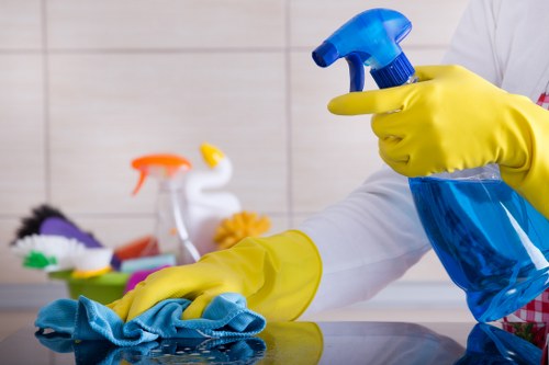 Detailed builders cleaning for renovated interiors in Knightsbridge