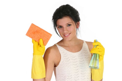 Carpet cleaning equipment ready for use in Knightsbridge