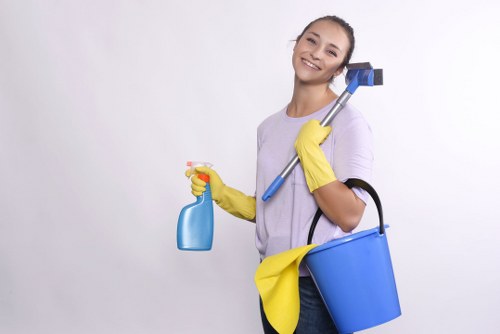 Post-construction dust removal in a Knightsbridge residential property