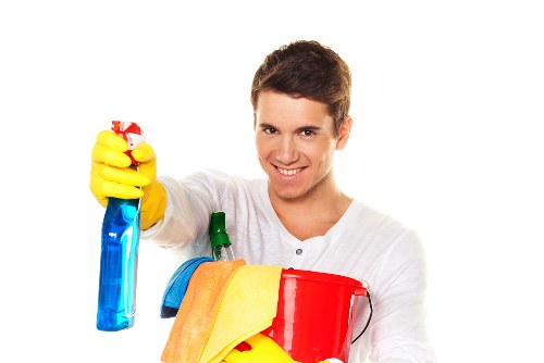 Kitchen and bathroom deep cleaning work